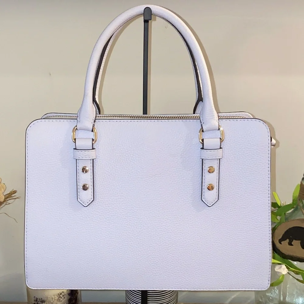 Kate Spade Lavender Mulberry Street Lise Satchel Frozenlila
